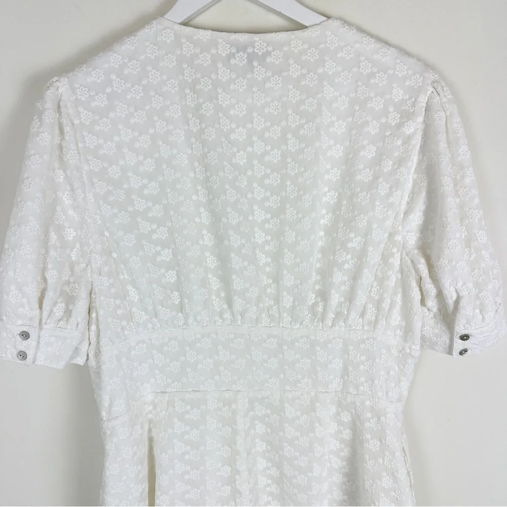 Majorelle White Eyelet Romper - Picture 5 of 10